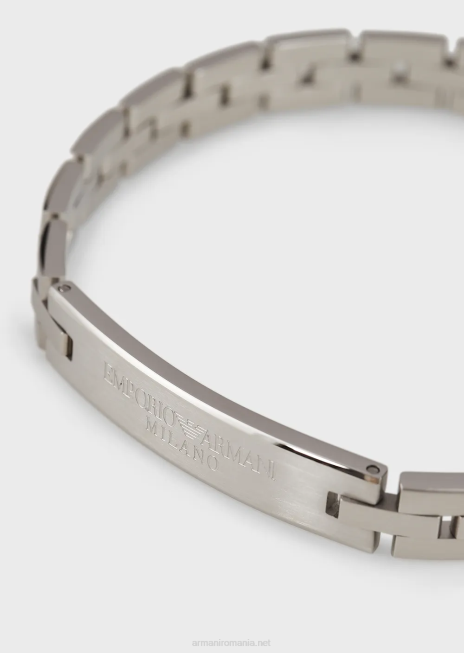 bărbați R802G2106 Bratara emporio armani din otel inoxidabilargint