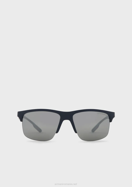 bărbați R802G2270 ochelari de soare dreptunghiulari Armani marina