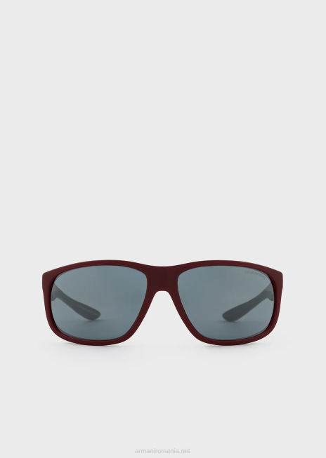 bărbați R802G2275 ochelari de soare pernă Armani