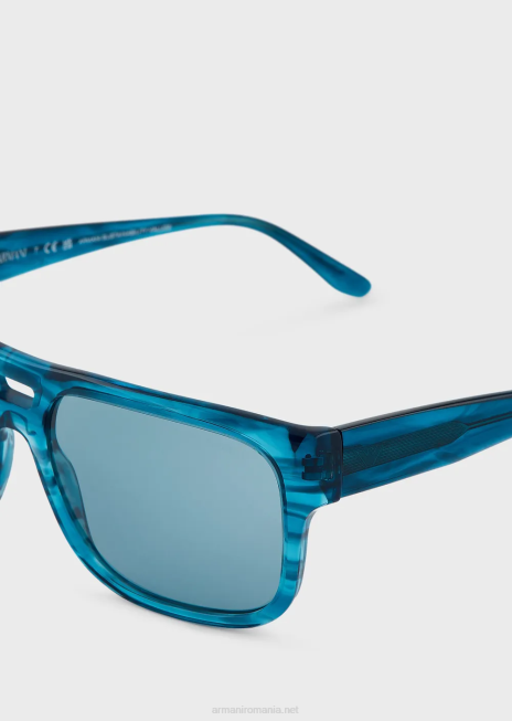 bărbați R802G2290 ochelari de soare pernă Armani