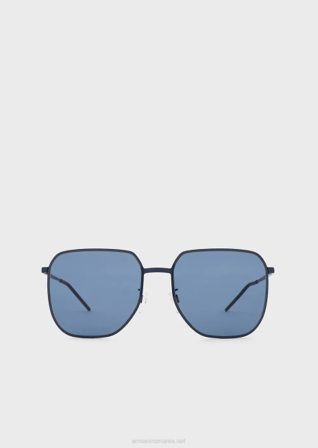 bărbați R802G2293 ochelari de soare pătrați unisex Armani marina