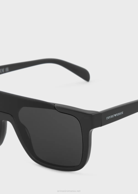 bărbați R802G2321 ochelari de soare patrati Armani negru