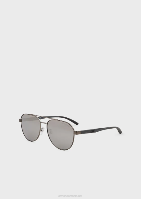 bărbați R802G2326 ochelari de soare aviator Armani