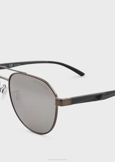 bărbați R802G2326 ochelari de soare aviator Armani