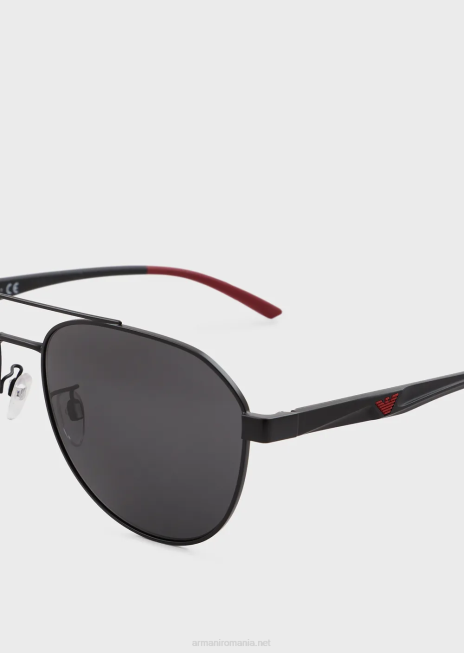 bărbați R802G2327 ochelari de soare aviator Armani