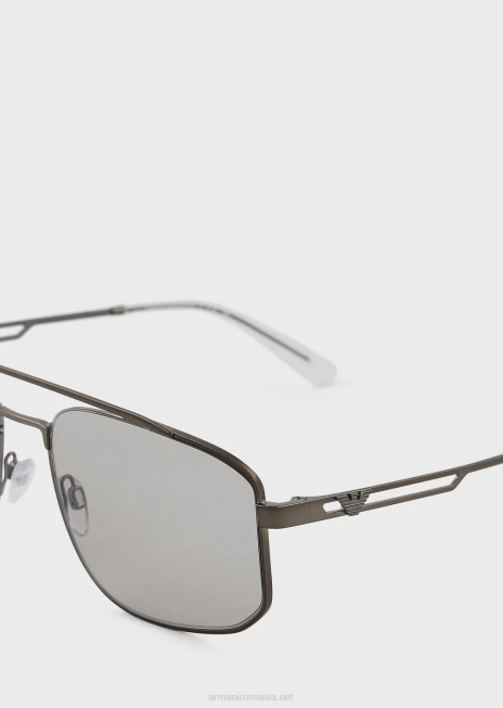 bărbați R802G2328 ochelari de soare dreptunghiulari Armani