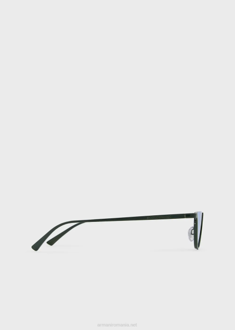bărbați R802G2361 ochelari de soare ovali Armani verde