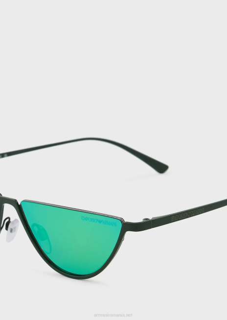 bărbați R802G2361 ochelari de soare ovali Armani verde