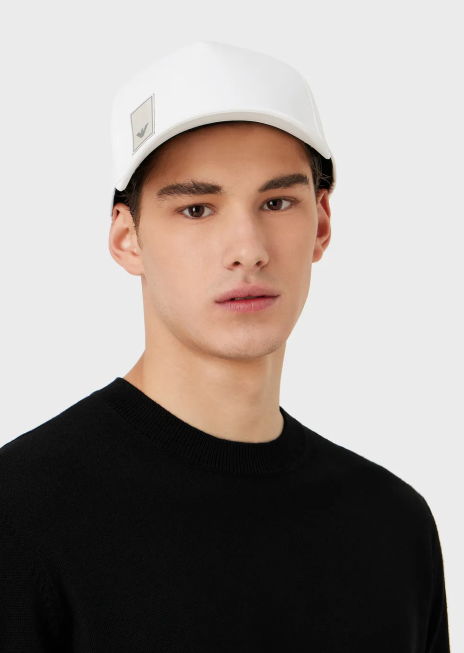 bărbați R802G2052 șapcă de baseball de călătorie Armani alb