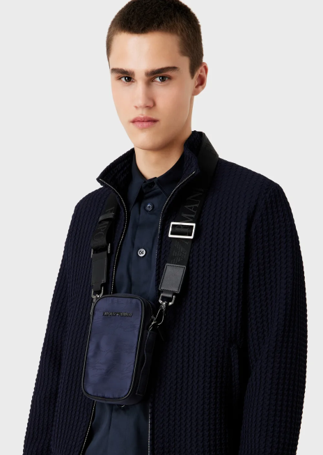 bărbați R802G2217 accesorii tehnice Armani albastru marin