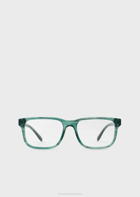 bărbați R802G2251 ochelari dreptunghiulari Armani