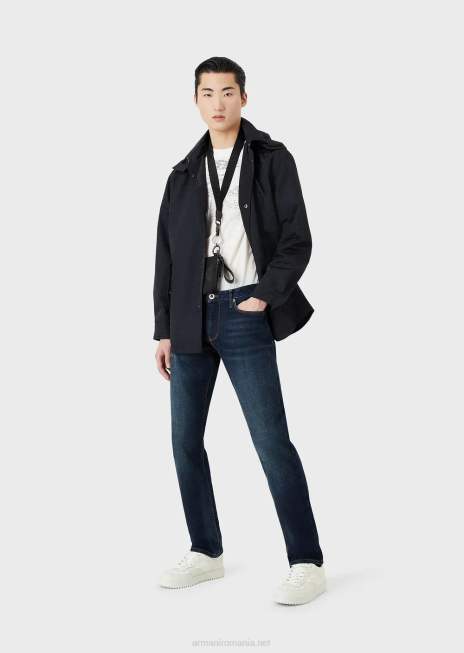 bărbați R802G1154 blugi denim de bază j06 slim-fit Armani albastru