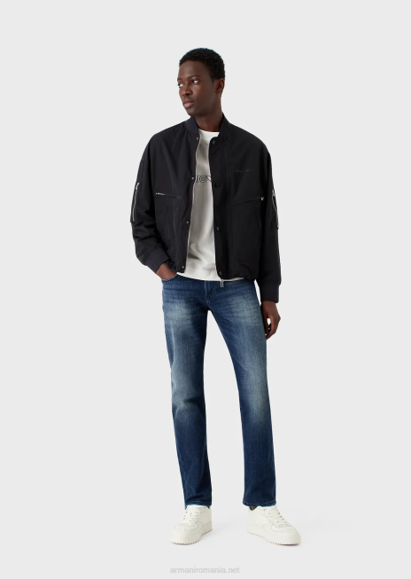 bărbați R802G1159 blugi j06 slim-fit din denim organic Armani denim