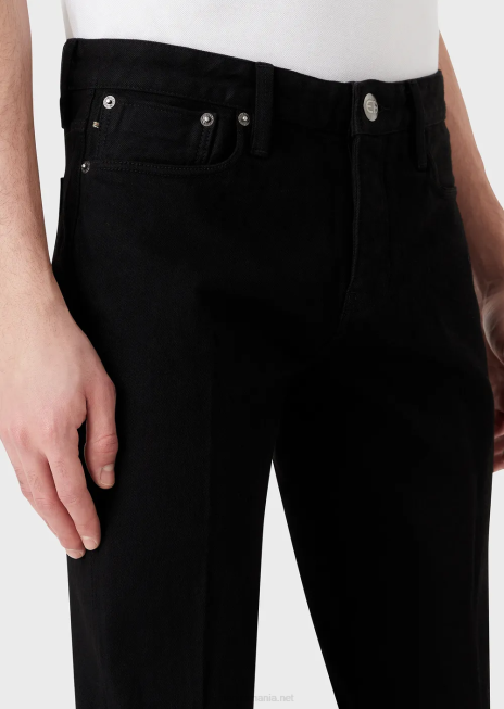 bărbați R802G1171 Blugi j75 slim-fit, negru, din denim Armani negru