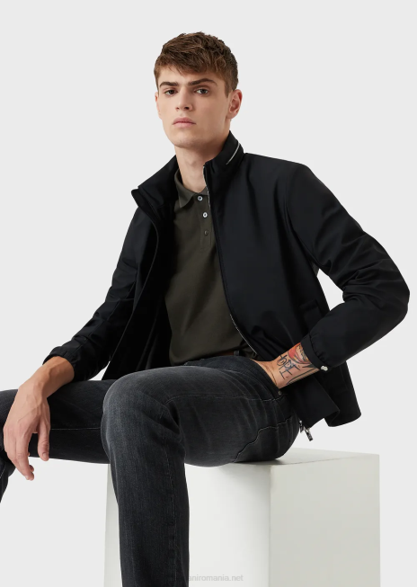 bărbați R802G1181 Blugi j06 slim-fit, twill-melange, din denim confortabil Armani negru