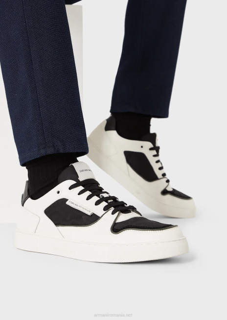 bărbați R802G1190 pantaloni j06 slim-fit, amestec de bumbac, armure Armani albastru marin