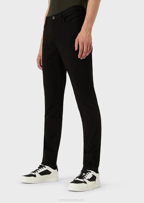 bărbați R802G1198 blugi skinny j11 ultra-confort din denim Armani negru 1