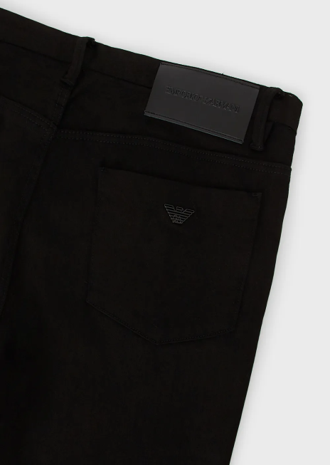 bărbați R802G1198 blugi skinny j11 ultra-confort din denim Armani negru 1