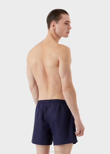 bărbați R802G990 pantaloni scurți de baie esențiali cu șnur Armani avio