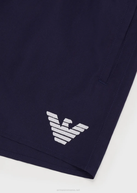 bărbați R802G990 pantaloni scurți de baie esențiali cu șnur Armani avio