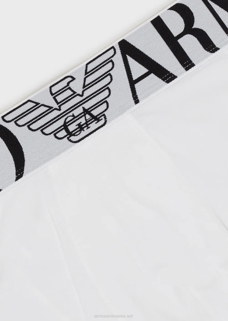 bărbați R802G1769 boxer esențial megalogo Armani alb