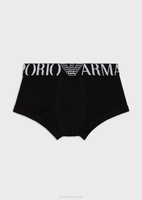 bărbați R802G1770 boxer esențial megalogo Armani negru