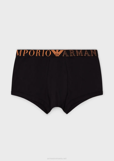 bărbați R802G1778 Boxer din microfibră cu bandă cu logo Armani