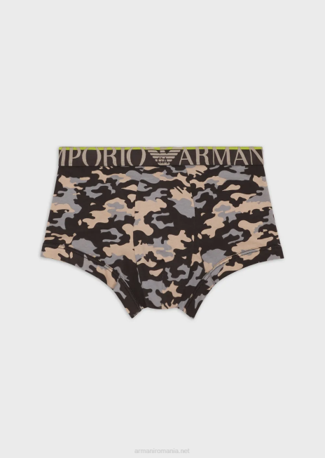 bărbați R802G1780 boxer cu model de camuflaj Armani model