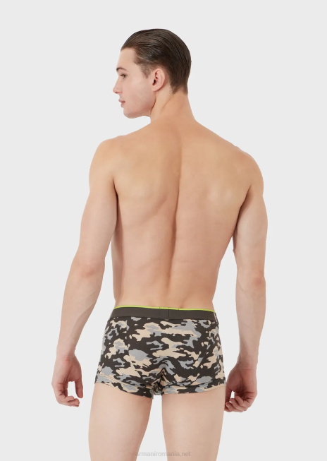 bărbați R802G1780 boxer cu model de camuflaj Armani model