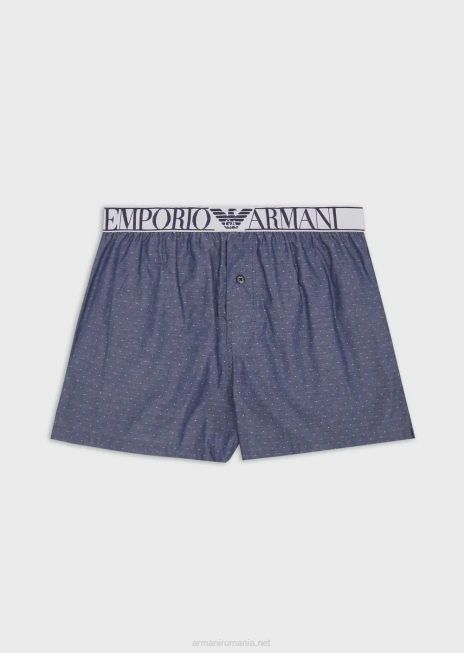 bărbați R802G1784 boxeri loungewear cu model jacquard Armani