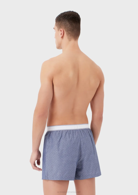 bărbați R802G1784 boxeri loungewear cu model jacquard Armani