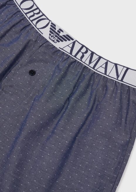 bărbați R802G1784 boxeri loungewear cu model jacquard Armani