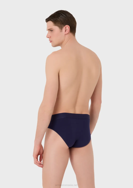 bărbați R802G1795 slip cu logo mare lucios Armani denim