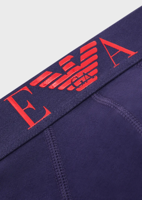 bărbați R802G1795 slip cu logo mare lucios Armani denim