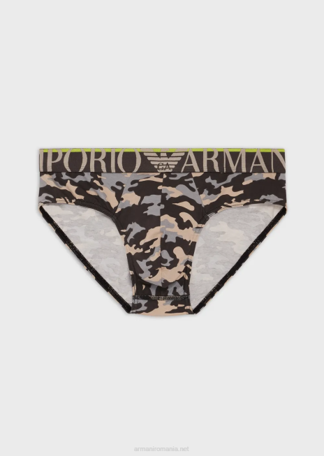 bărbați R802G1797 slip cu model de camuflaj Armani
