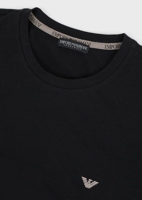 bărbați R802G1815 set de îmbrăcăminte de hol cu ​​hanorac cu decolteu Armani