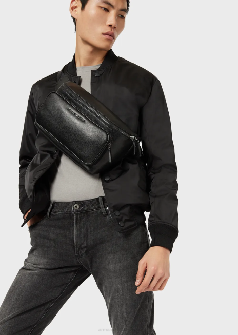 bărbați R802G1736 tricou din amestec de mătase/bumbac Armani taupe