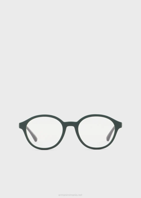 băiat R802G2499 ochelari rotunzi Armani verde scuro 1