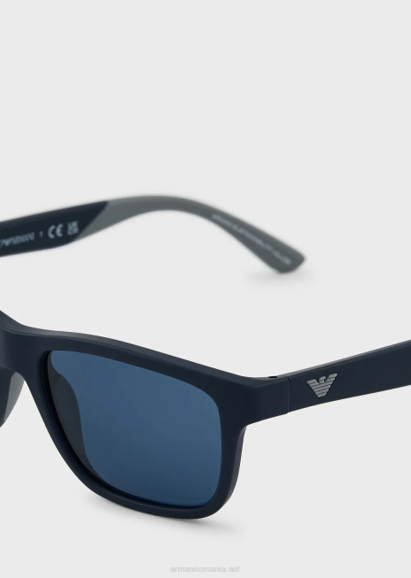 băiat R802G2526 ochelari de soare pentru copii în formă de pernă Armani