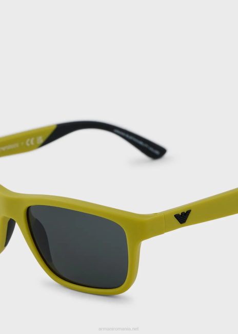 băiat R802G2527 ochelari de soare pentru copii în formă de pernă Armani