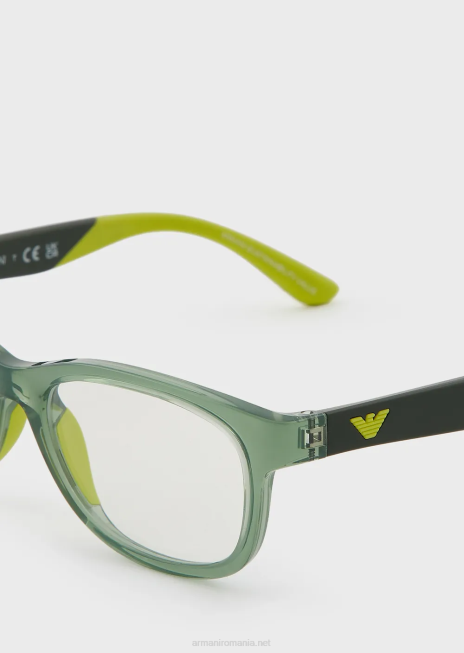 băiat R802G2530 ochelari pentru copii în formă de pernă Armani