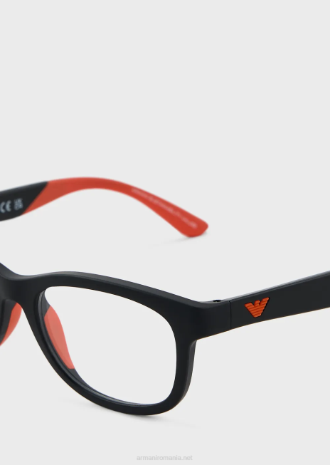 băiat R802G2533 ochelari pentru copii în formă de pernă Armani