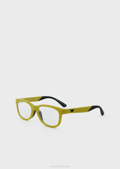 băiat R802G2534 ochelari pentru copii în formă de pernă Armani