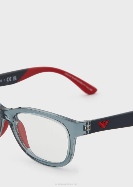 băiat R802G2535 ochelari pentru copii în formă de pernă Armani