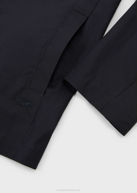 băiat R802G2455 geacă unică cu revere Armani albastru marin