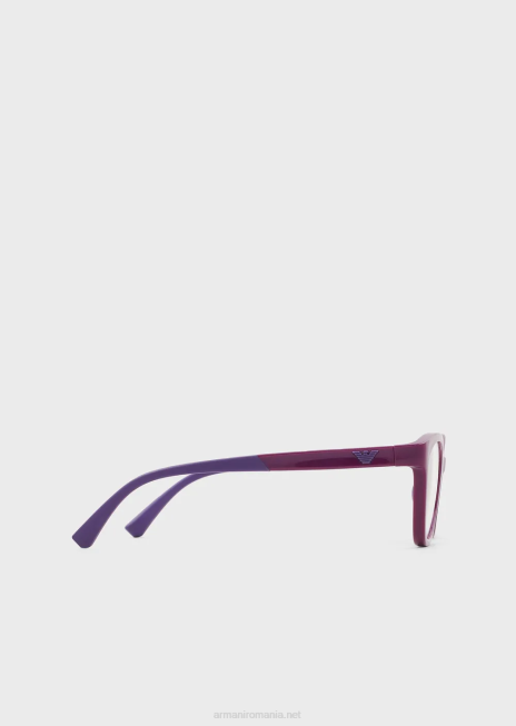 fată R802G2597 ochelari cu ochi de pisică Armani Violet