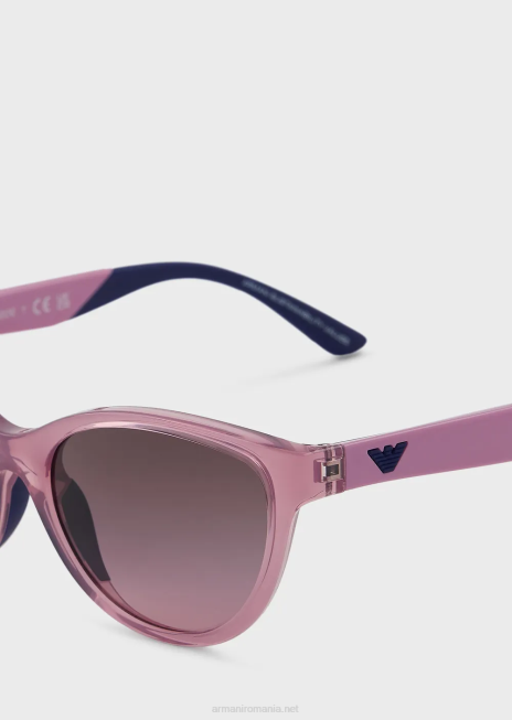 fată R802G2615 ochelari de soare cu ochi de pisică Armani