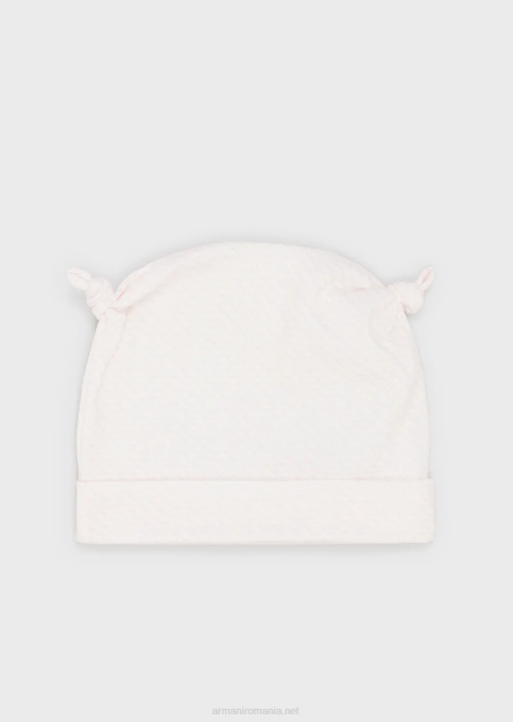 fată R802G2628 căciulă cu noduri cu vulturi op-art Armani model