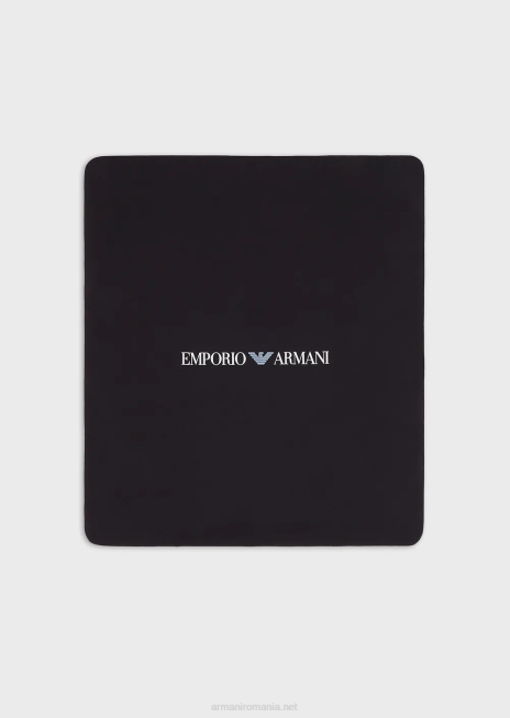 fată R802G2639 pătură cu două fețe cu vulturi op-art Armani