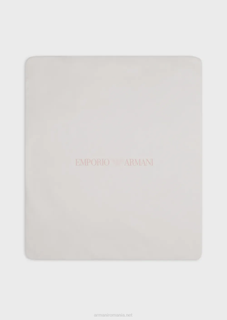 fată R802G2640 pătură cu două fețe cu vulturi op-art Armani roz